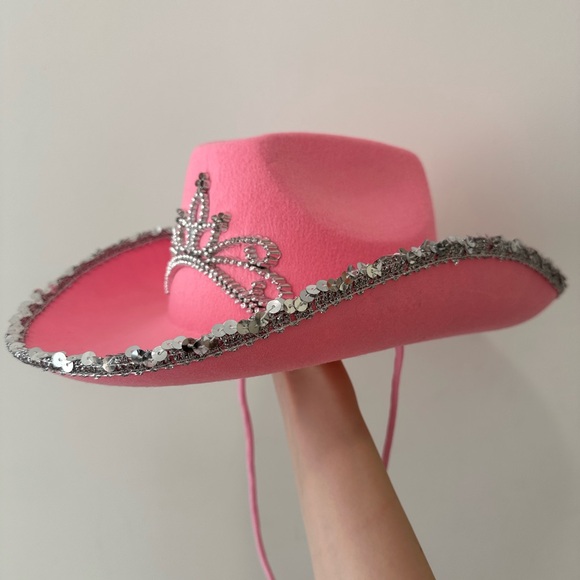 Pink Eras Tour Cowboy Hat (Lights Up) - Picture 3 of 3